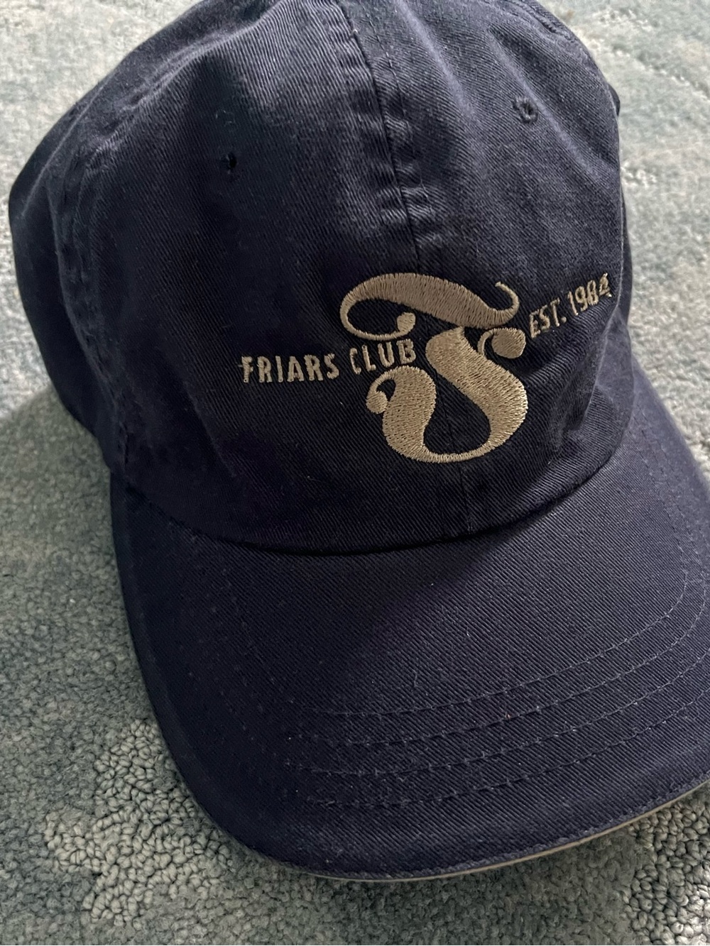 Friars Club Navy Baseball Cap Roast of Quentin Tarantino 2010 NWOT